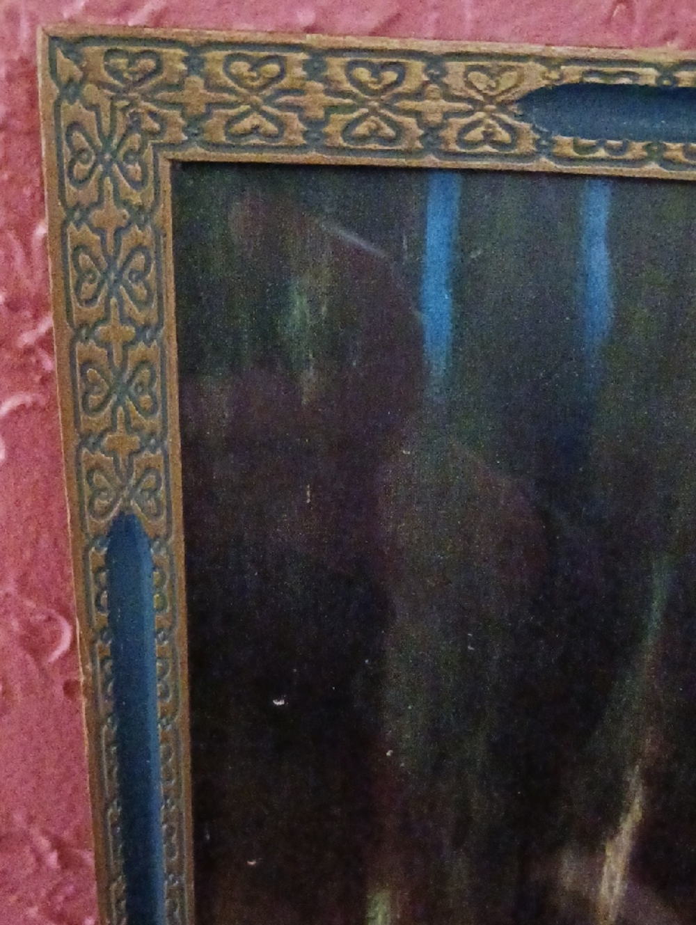 Vintage~ R Atkinson Fox- Villa Series "The Sunny South" Framed Art Deco Print - Picture 2 of 13